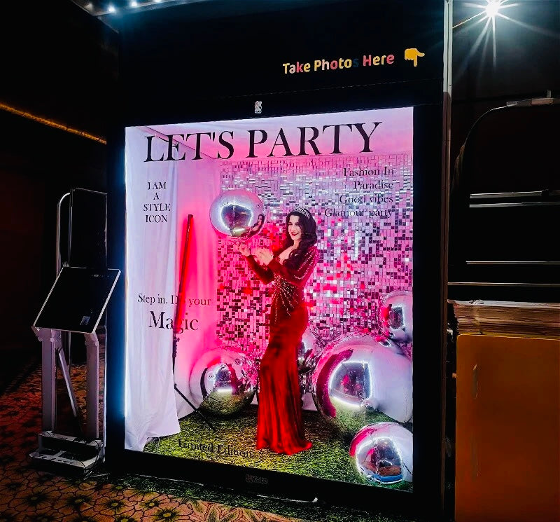 Photo Booth Magazine Rental