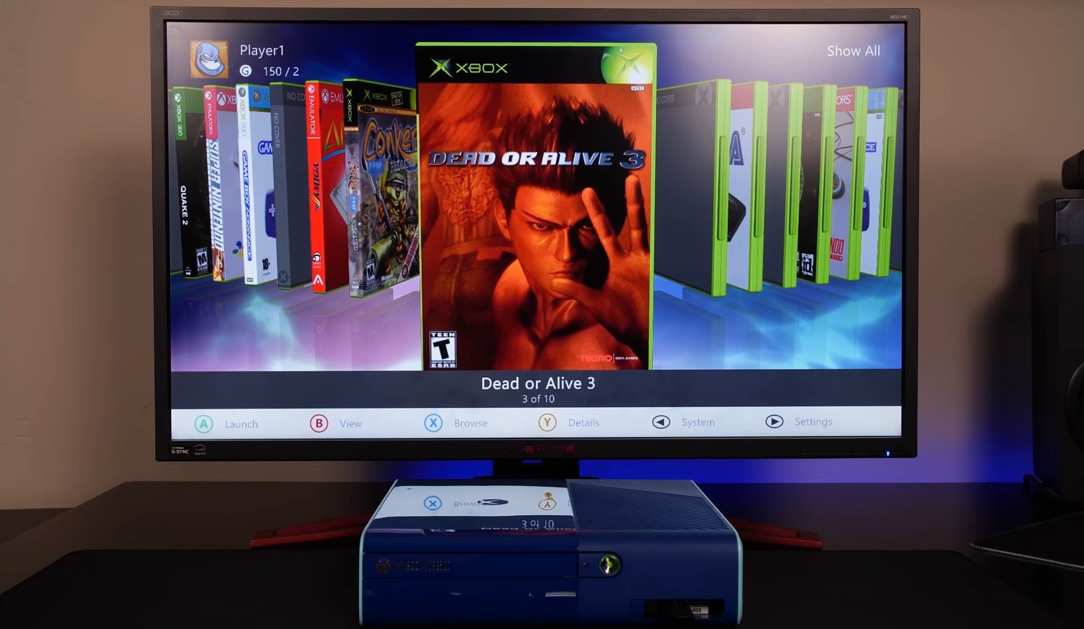 XBOX 360 MODDED W/ 100 GAMES