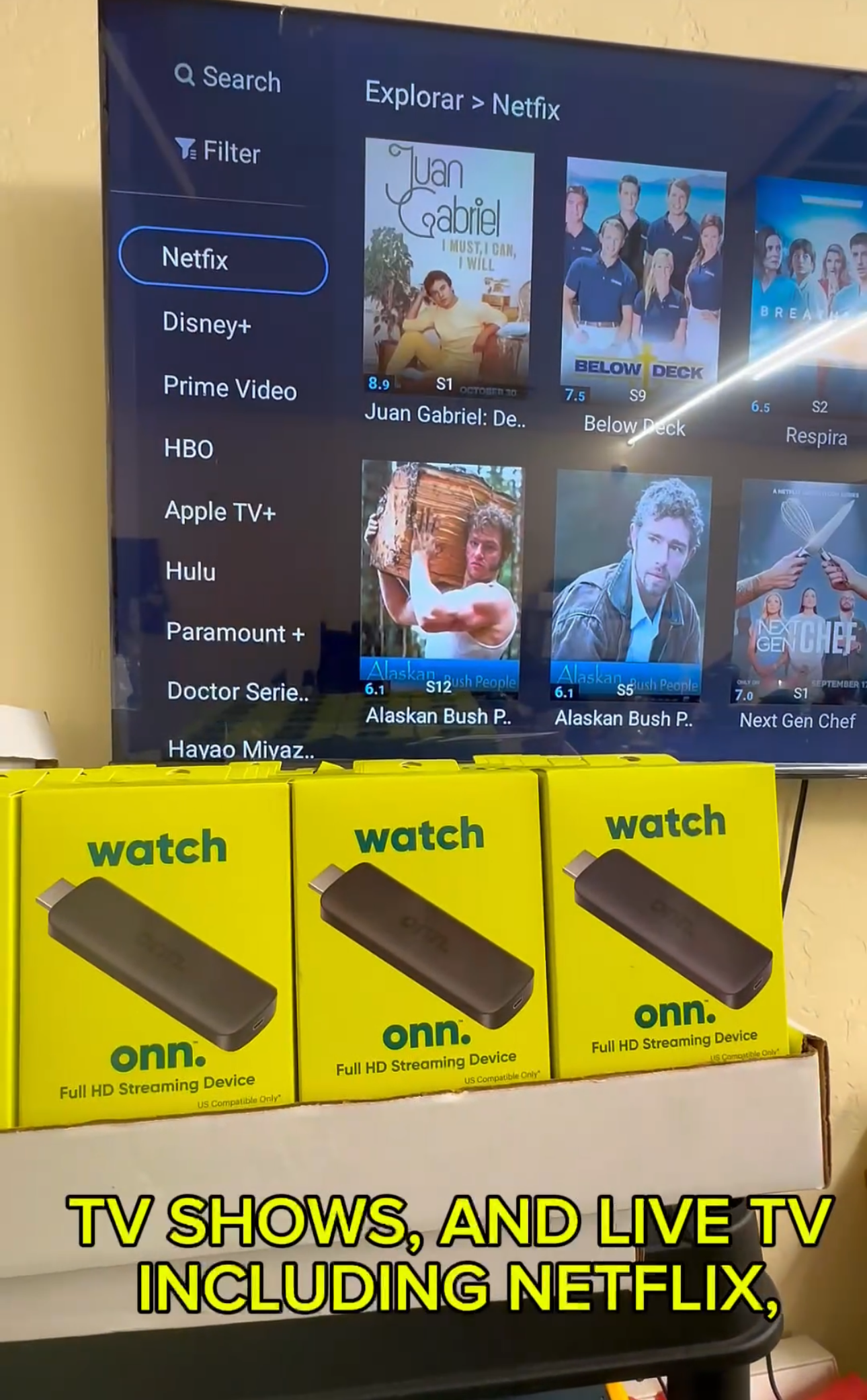 Hacked Streaming Device W/ All free Movies/TV Shows & Live TV