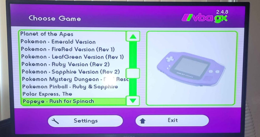 Modded Wii w/ 200 Games From Wii Gamecube N64 Gameboy and GBA Games