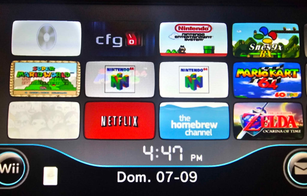 Modded Wii w/ 200 Games From Wii Gamecube N64 Gameboy and GBA Games