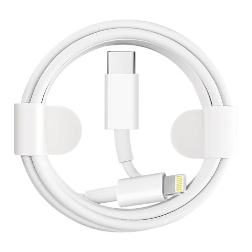 Cube® - White 6.5ft Type C to iPhone Round Rapid Cable in Premium Packaging